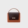 NADIRA FLAP HAND BAG COBRE