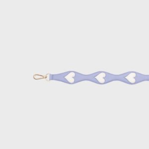 SHOULDER STRAP HEARTS LAVANDA